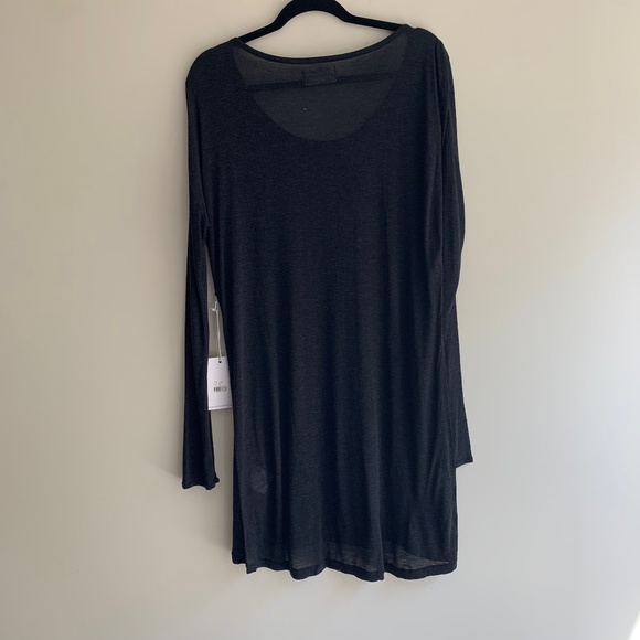 One Teaspoon Soho Wool Long Sleeve Dress Black Size XXS - Picture 13 of 14